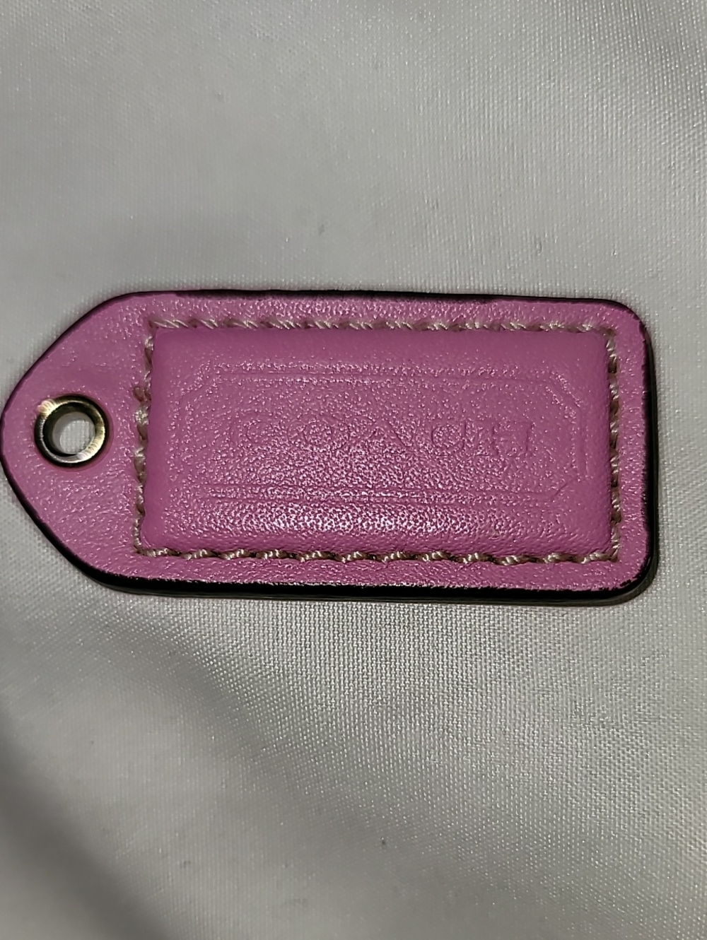 Coach Bag Tag